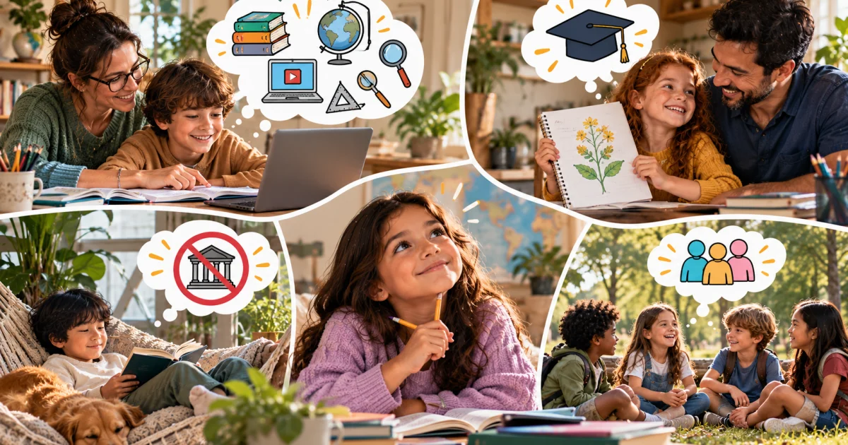 Prejudiced questions and myths about homeschoolers' families